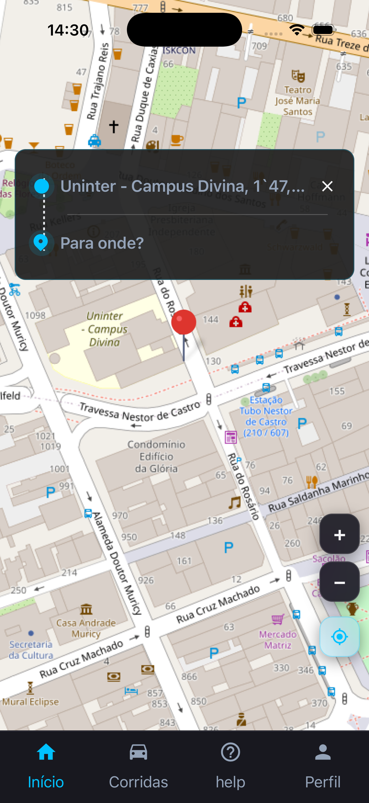 App Passageiro — TruHail